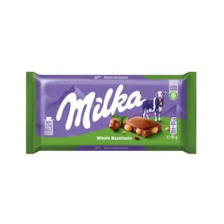 Cokolada mlecna wholenuts Milka 95g