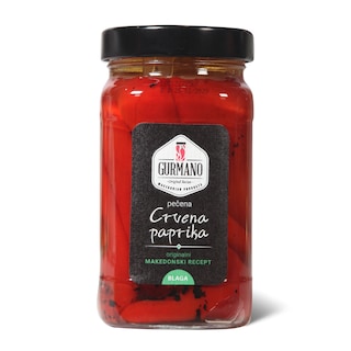Pecena crvena paprika 490g