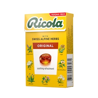 Bombone bez secera Ricola Original 40g