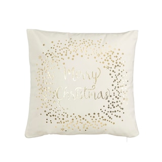 Jastuk beli Merry Christmas 40x40 2141