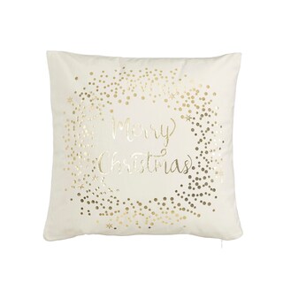 Jastuk beli Merry Christmas 40x40 2141