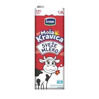 Sveze mleko Kravica 2.8% 1.5L TB