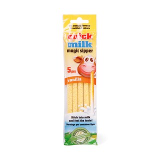 Carobna slamcica vanila Quick Milk 30g
