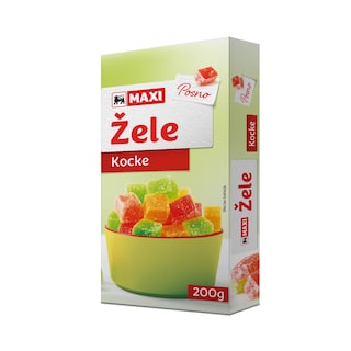 Zele kocka Maxi 200g