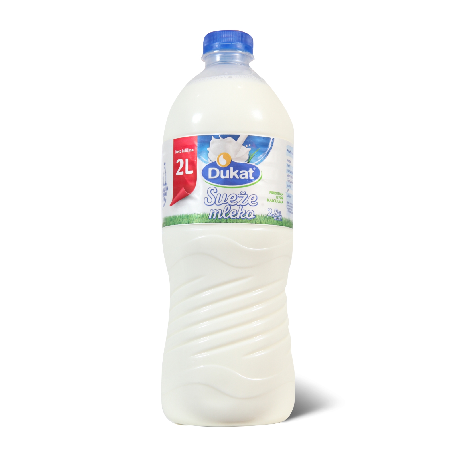 Sveze mleko 2,8% Dukat 2l