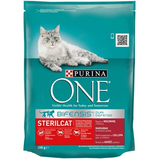 Granule za ster.macke ONE losos 200g