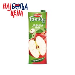 Sok jabuka vel.pak.Family Nectar 1,5l TP