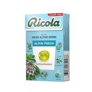 Bombone bez secera Ricola Alpin 40g