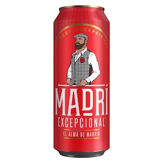Pivo svetlo Madri limenka 0,5l