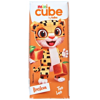 Sok mini Cube by Tube Breskva 0.2l TP