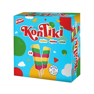 Sladoled Kontiki jagoda multipack 280ml