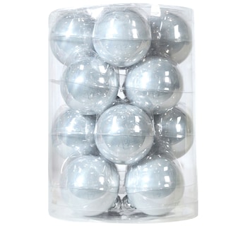 Ng kugle stakl.srebrne 6cm 16/1 031