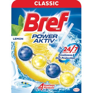 Wc osvezivac Bref Power Active limon 50g