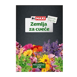 Zemlja za cvece Maxi 20l
