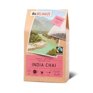 Crni caj India chai Fairtrade DLL 36g