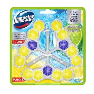 Wc osvezivac Domestos Limun 3X50g