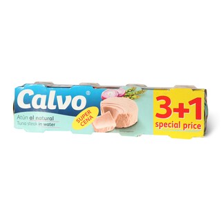 Tuna komadi u sopstven.soku Calvo 4x80g