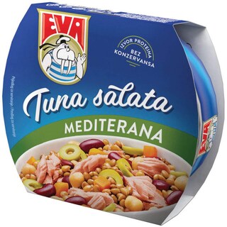 Tuna salata Mediterana Eva 160g