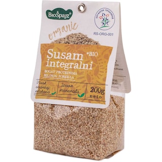 Susam integralni 200g,BIO