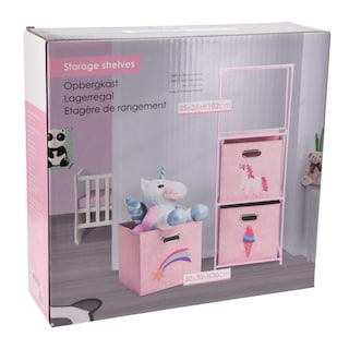 Polica za deciju sobu 3 kutije ro 3190