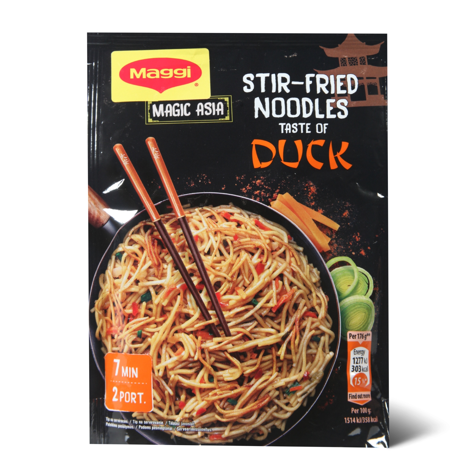 Nudle Maggi Asija pacetina 119g