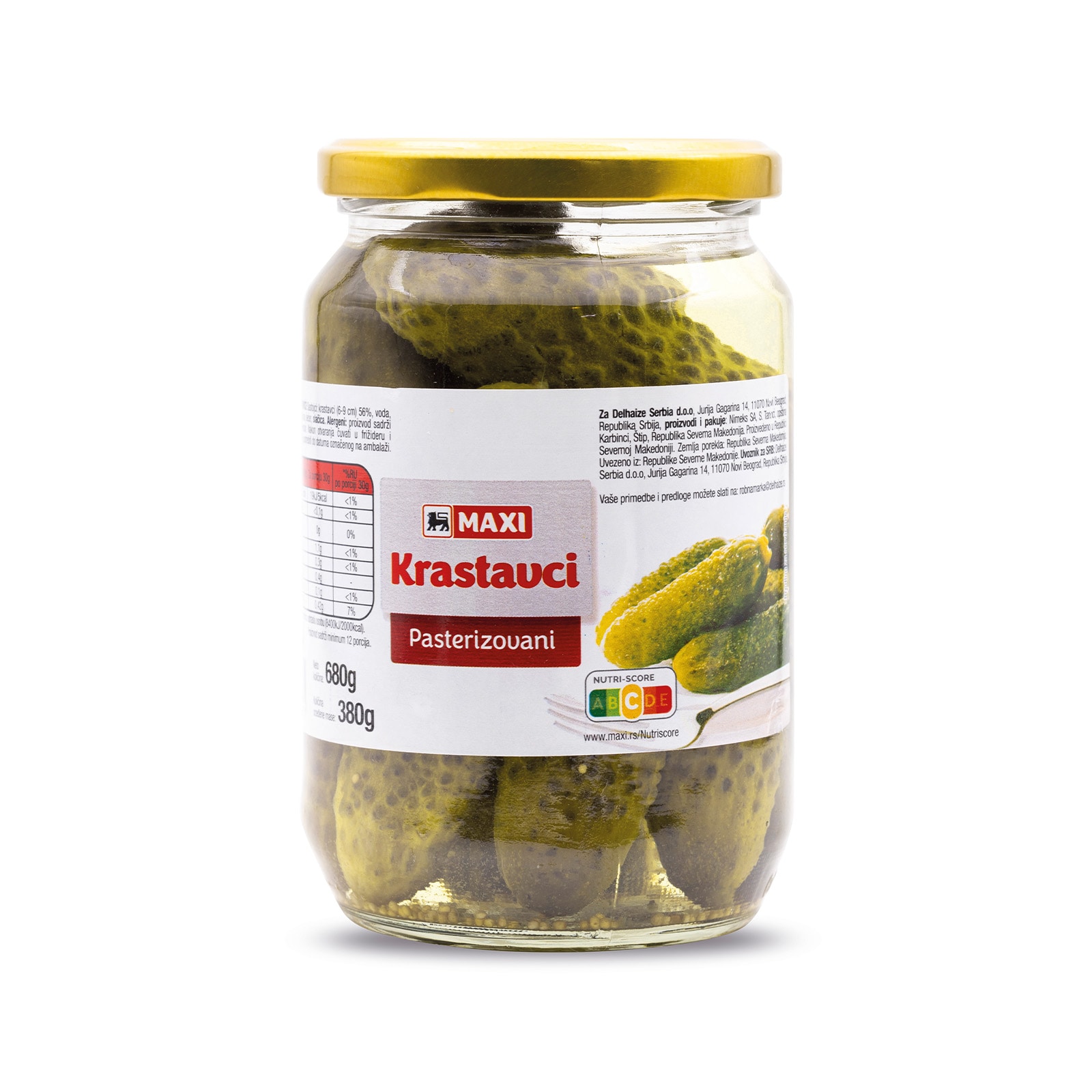 Maxi Krastavac 680g