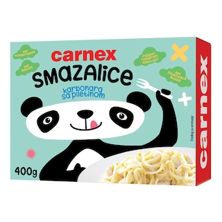 Smazalice karbonara sa piletinom 400g