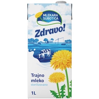 Mleko trajno 2%mm Zdravo 1L
