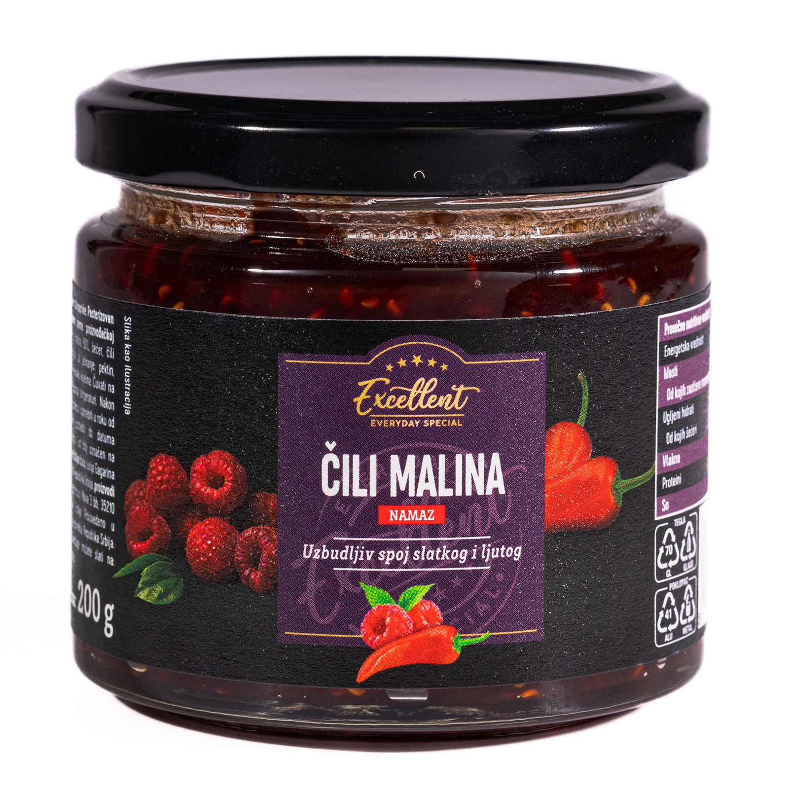 Cili malina Excellent 200g