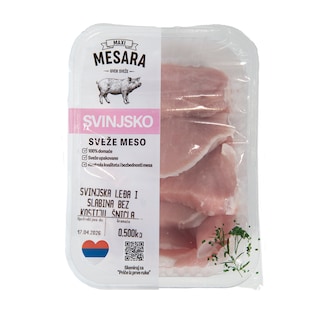 Svinjska slab. i ledja bk snicle 500g