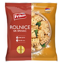 Smrznute rolnice sir spanac 800g