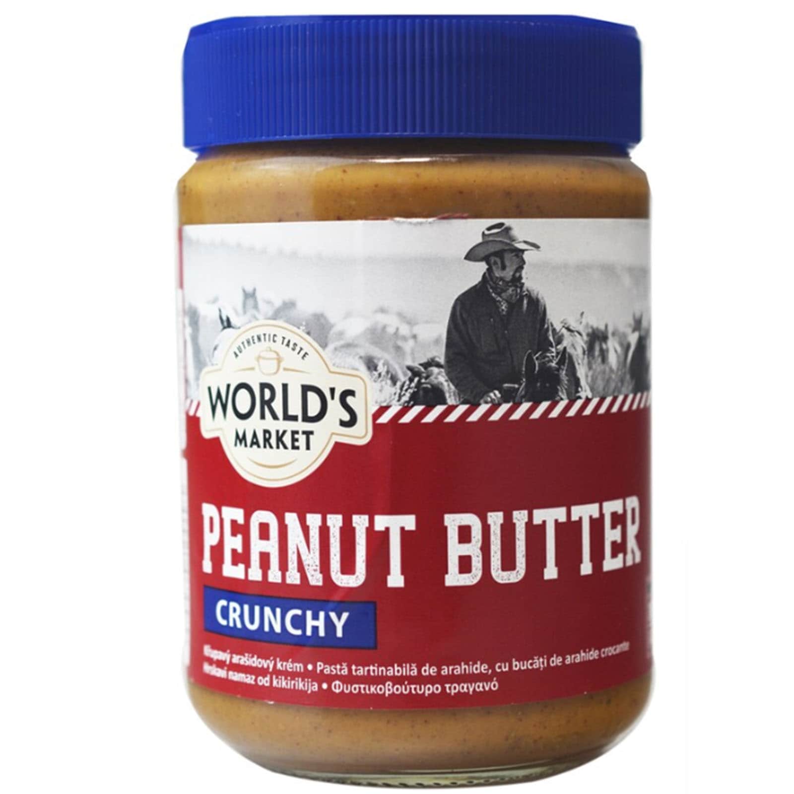 World's Market Kikiriki puter crunchy 350g