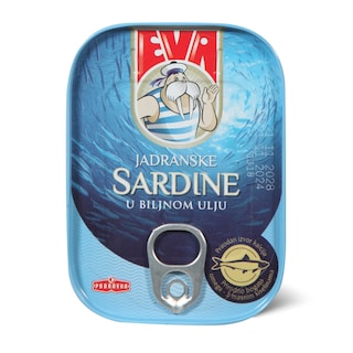 Sardina u biljnom ulju Eva 100g