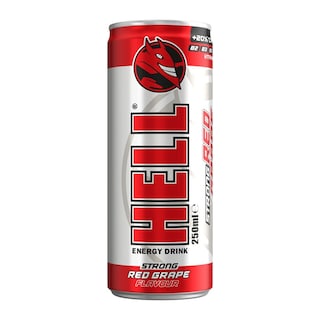 Hell Energy Drink red grape 0.25l 1/24