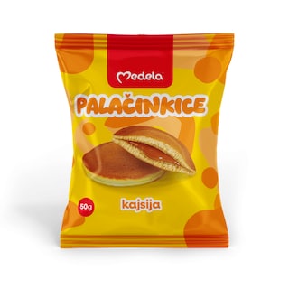 Biskvit Palacinkice kajsija krem 50g