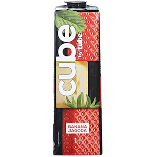 Sok Cube by Tube Banana jagoda 1l TP