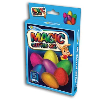 Gel Magic Glitter Pan Graf 5 boja