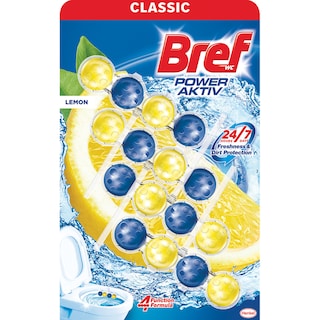 Bref Power Aktiv Lemon 4x50g