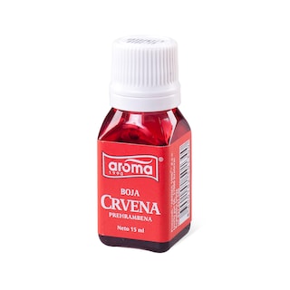 Boja crvena Aroma 15ml