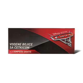 Vod.boje 1/12+grat.bela temp.Disney Cars