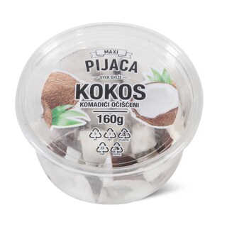 Kokos komadici ocisceni 160g