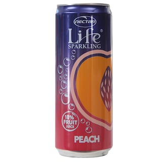 Sok gazirani breskva Life 0,33l can