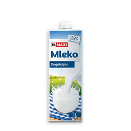 Mleko sterilizovano Maxi 2,8%mm 1l