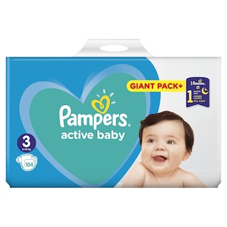 Pelene za decu Pampers 3 GPP 104