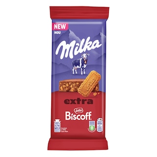Cokolada mlecna biscoff Milka 190g