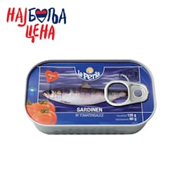 Sardina u paradajz sosu La Perla 125g