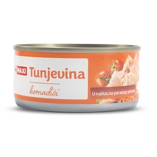 Tunjevina kom.u sosu od par.Maxi 160g