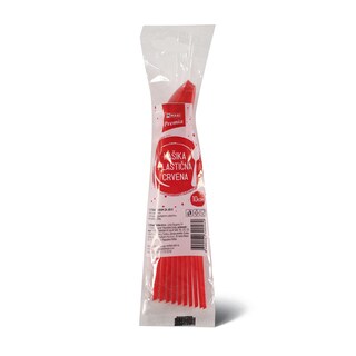 Kasika plasticna crvena 10/1 Premia