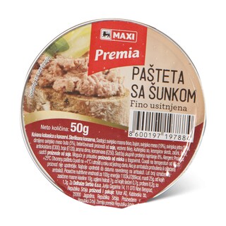 Pasteta sa sunkom Premia 50g