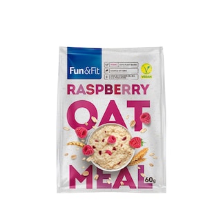 Ovsena kasa malina Fun&Fit 60g